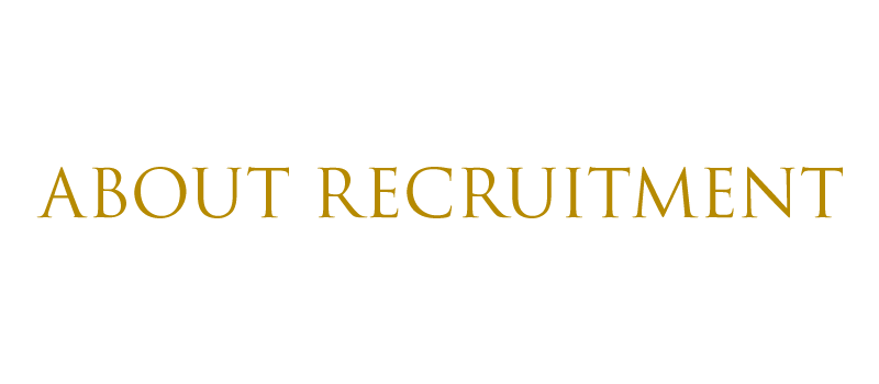 ABOUT RECRUITMENT